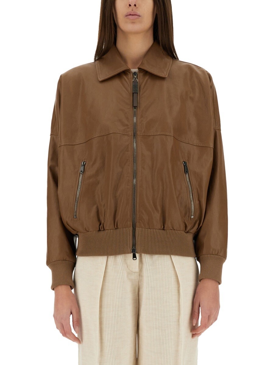 ブルネロクチネリ BRUNELLO CUCINELLI 背広上衣 背広 上衣 レディース 赤銅色 Suit Jackets 346528 関税 貨物輸送無料 2025SS el