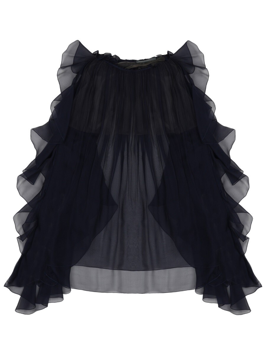 アルベルタ フェレッティ ALBERTA FERRETTI シャツ レディース ブルー Shirts 389809 関税 送料無料 2025SS el｜BRANDSHOP「il Tesoro」
