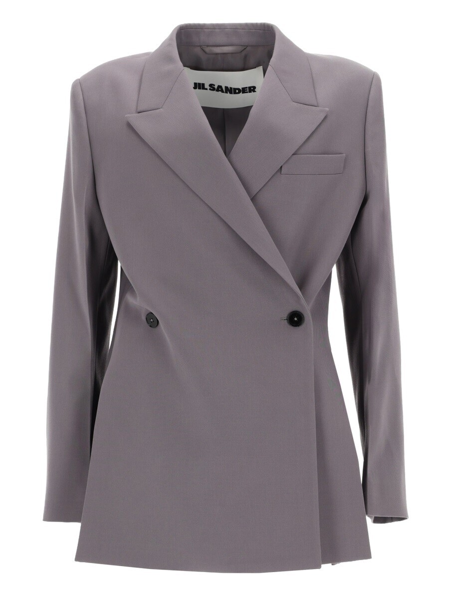 ジルサンダー JIL SANDER 背広上衣 背広 上衣 レディース 薄墨色 Suit Jackets 396401 関税 貨物輸送無料 2026SS el