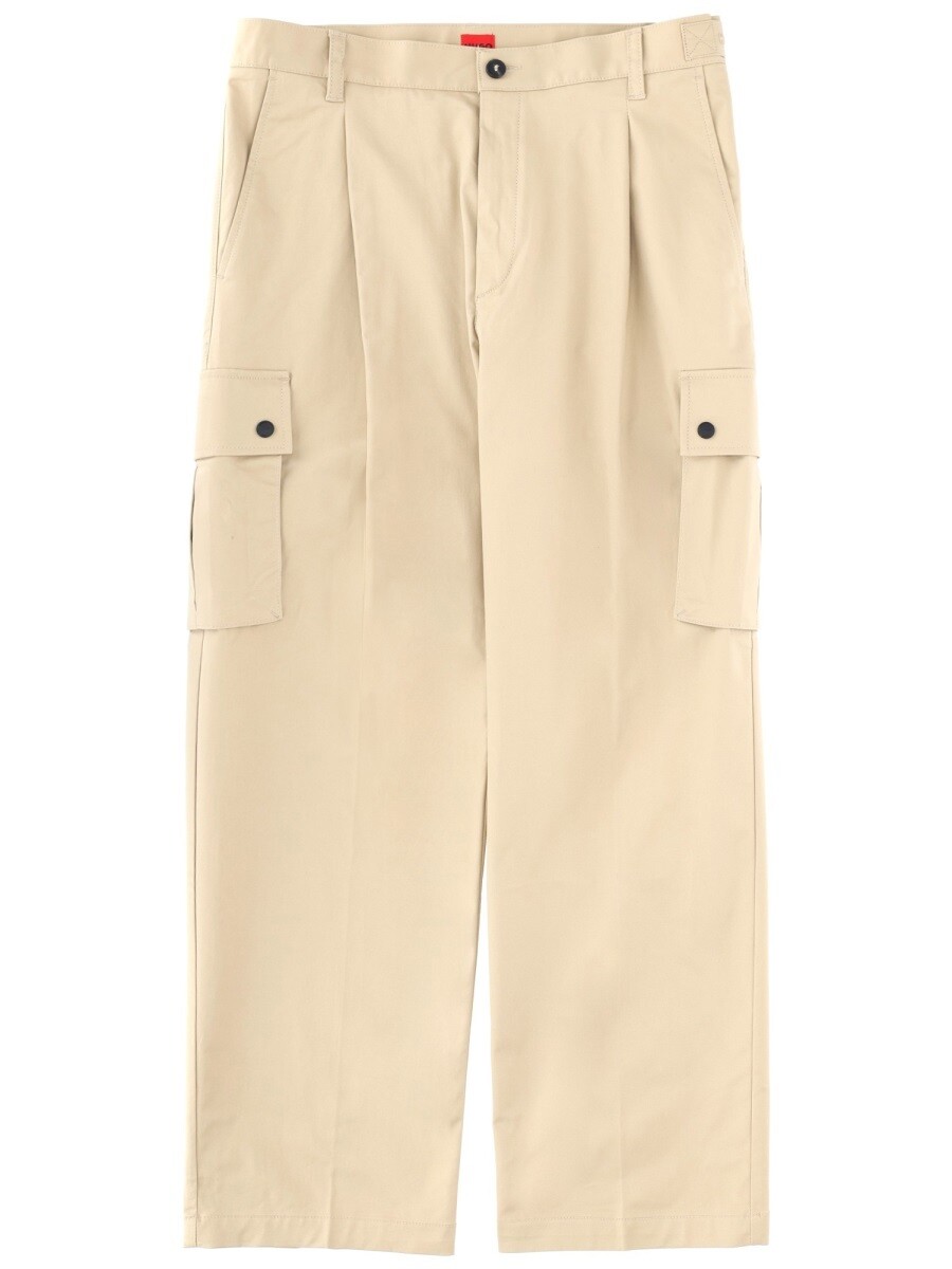 ヒューゴ HUGO ズボン ズボン下 メンズ ベージュ Trousers 409346 関税 貨物輸送無料 2026SS el