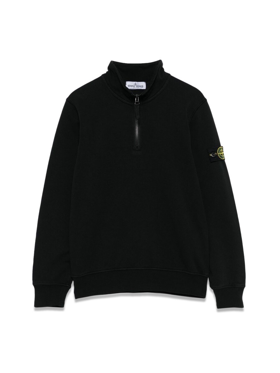 ストーンアイランド STONE ISLAND クルーネックスウェットシャツ 調教師 ボーイズ 黒いこと Crew neck sweatshirts 399379 関税 貨物輸送無料 2026SS el