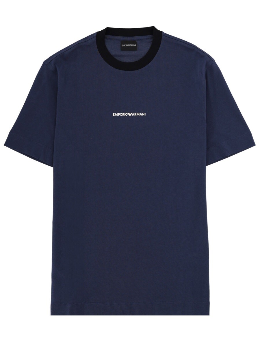 エンポリオ アルマーニ EMPORIO ARMANI Tシャツ メンズ ブルー T-shirts 412153 関税 送料無料 2026SS el