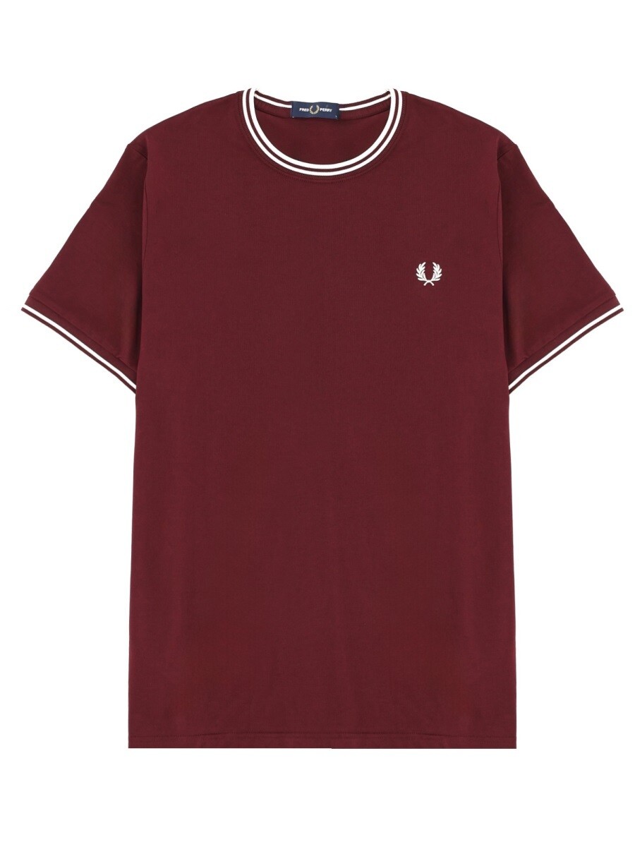 フレッド ペリー FRED PERRY Tシャツ メンズ レッド T-shirts 392136 関税 送料無料 2026SS el|BRANDSHOP「il Tesoro」