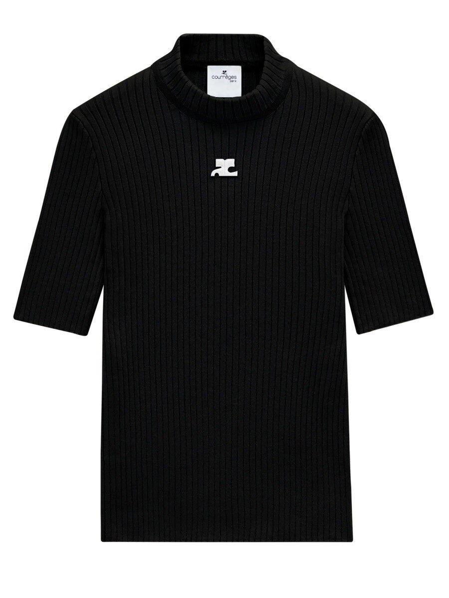 クレージュ COURREGES セーター ニットウェア レディース ブラック Knitwear 403081 関税 送料無料 2026SS el|BRANDSHOP「il Tesoro」