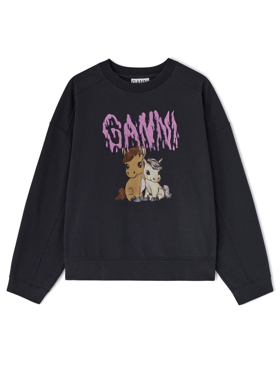 ガニー GANNI 調教師 レディース Sweatshirts 405463 関税 貨物輸送無料 2026SS el
