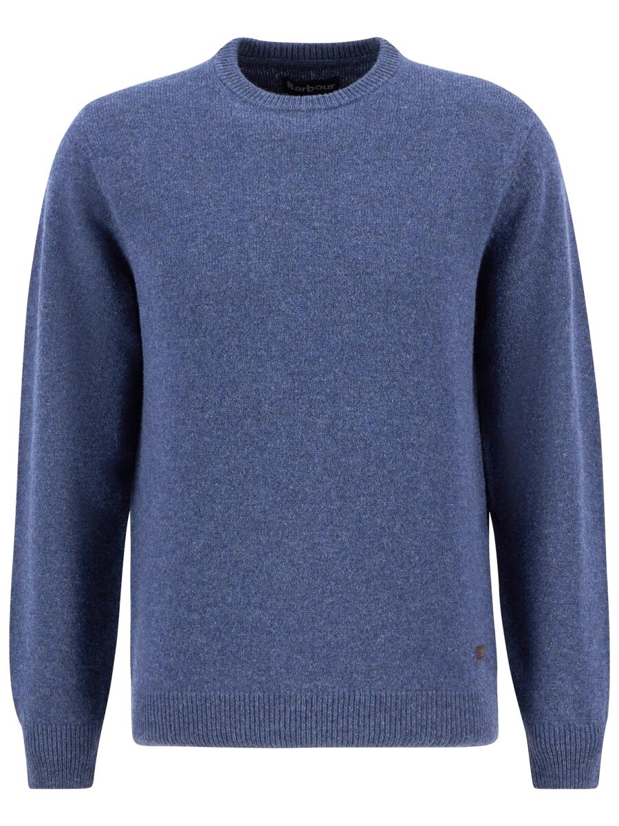 バブアー BARBOUR セーター ニットウェア メンズ ブルー Knitwear 386832 関税 送料無料 2025AW el
