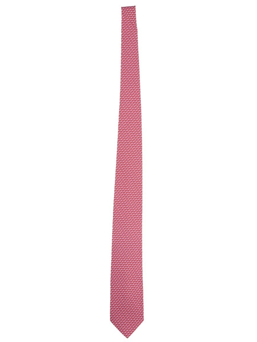 フェラガモ FERRAGAMO 蝶ネクタイ タイ ネクタイ メンズ レッド Ties and bow ties 403674 関税 送料無料 2026SS el