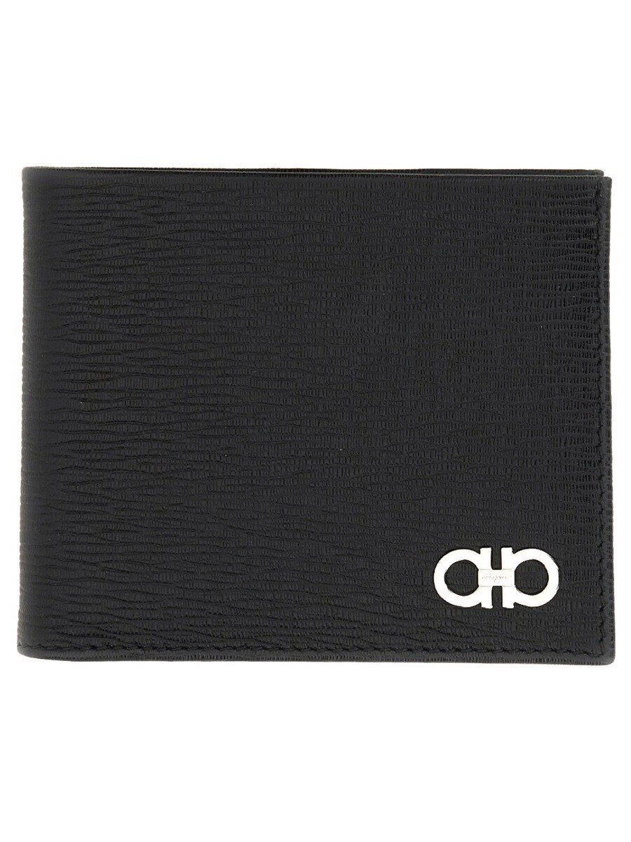 フェラガモ FERRAGAMO 歌留多保持者 紙入れ メンズ 黒いこと Wallets and Card Holders 400974 関税 貨物輸送無料 2026SS el
