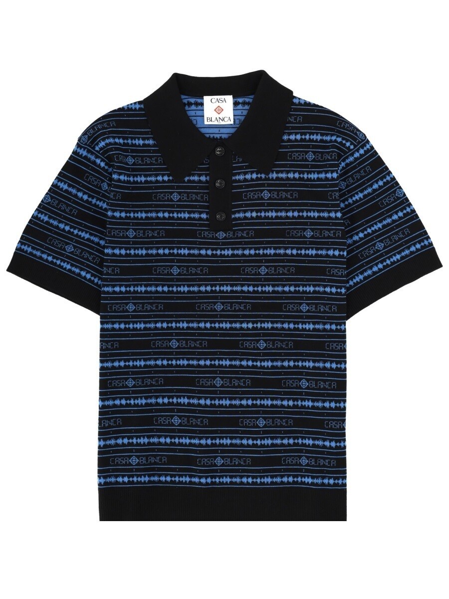 カサブランカ CASABLANCA ポロシャツ メンズ Polo shirts 399061 関税 送料無料 2026SS el｜BRANDSHOP「il Tesoro」