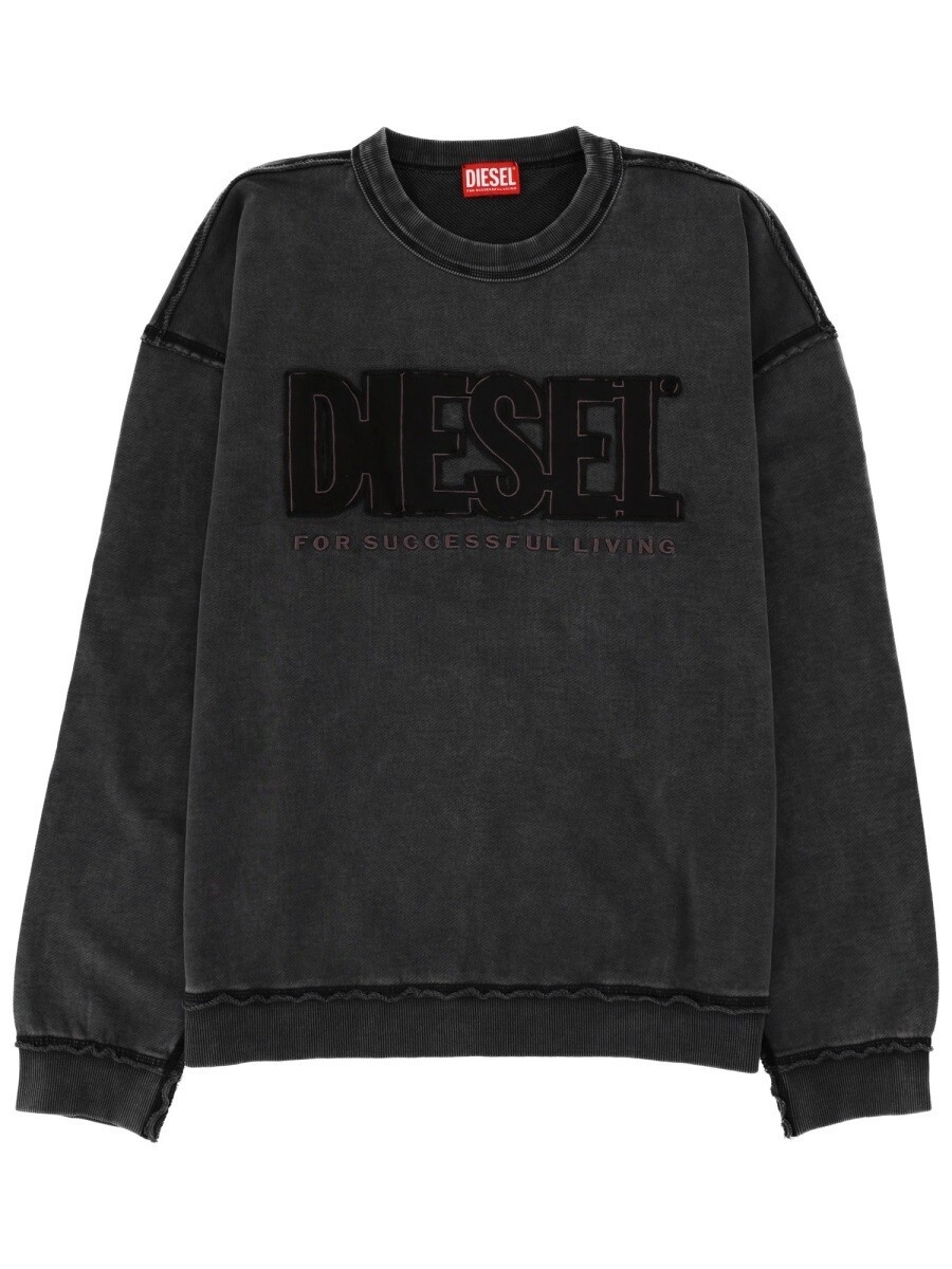 ディーゼル DIESEL トレーナー 調教師 メンズ 薄墨色 Sweatshirts 400262 関税 貨物輸送無料 2026SS el