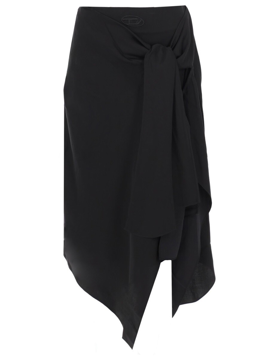 ディーゼル DIESEL スカート レディース ブラック Skirts 398940 関税 送料無料 2026SS el｜BRANDSHOP「il Tesoro」 30,810円