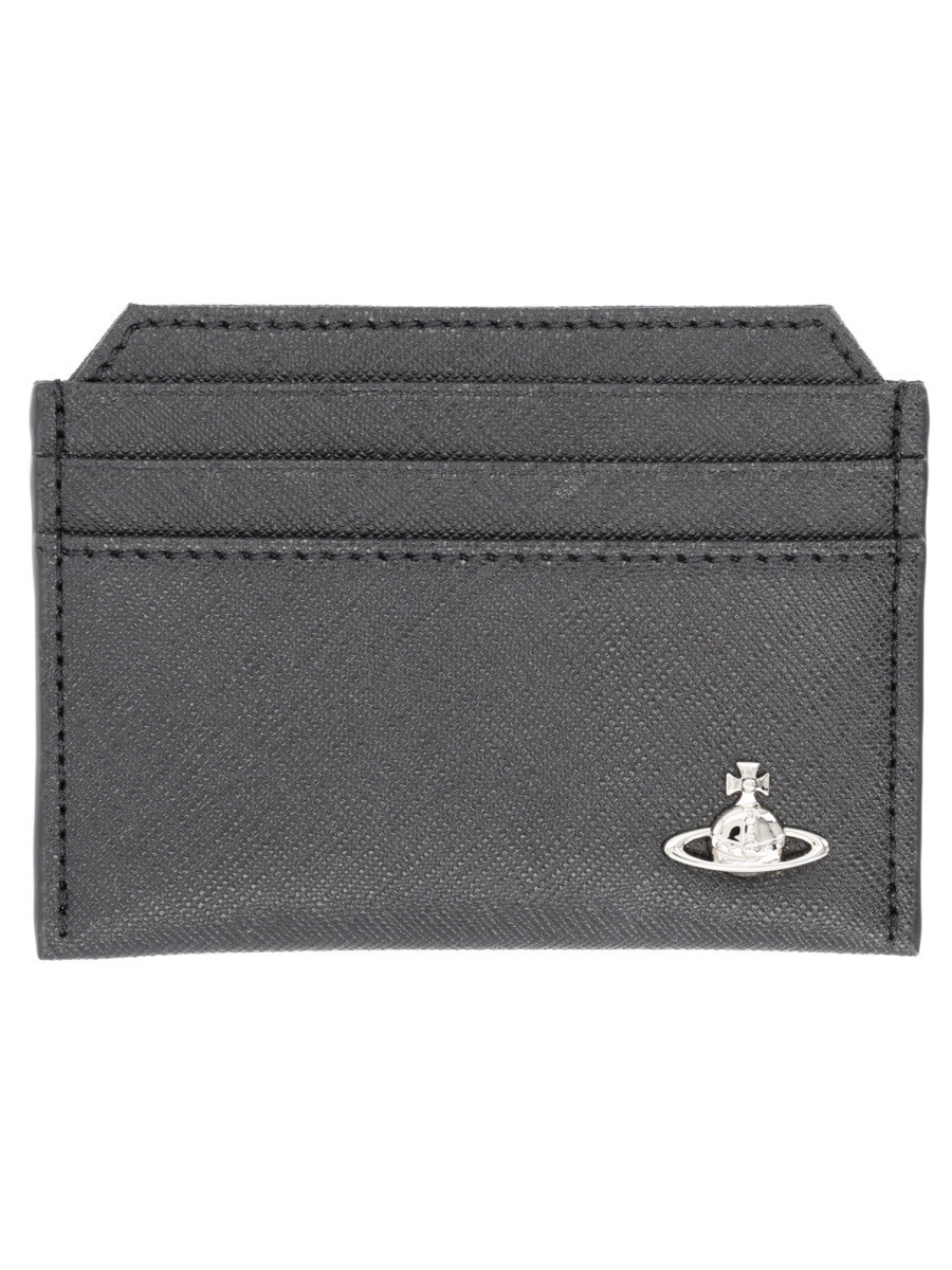 ヴィヴィアン・ウエストウッド VIVIENNE WESTWOOD 歌留多保持者 紙入れ レディース 黒いこと Wallets and Card Holders 402591 関税 貨物輸送無料 2026SS el