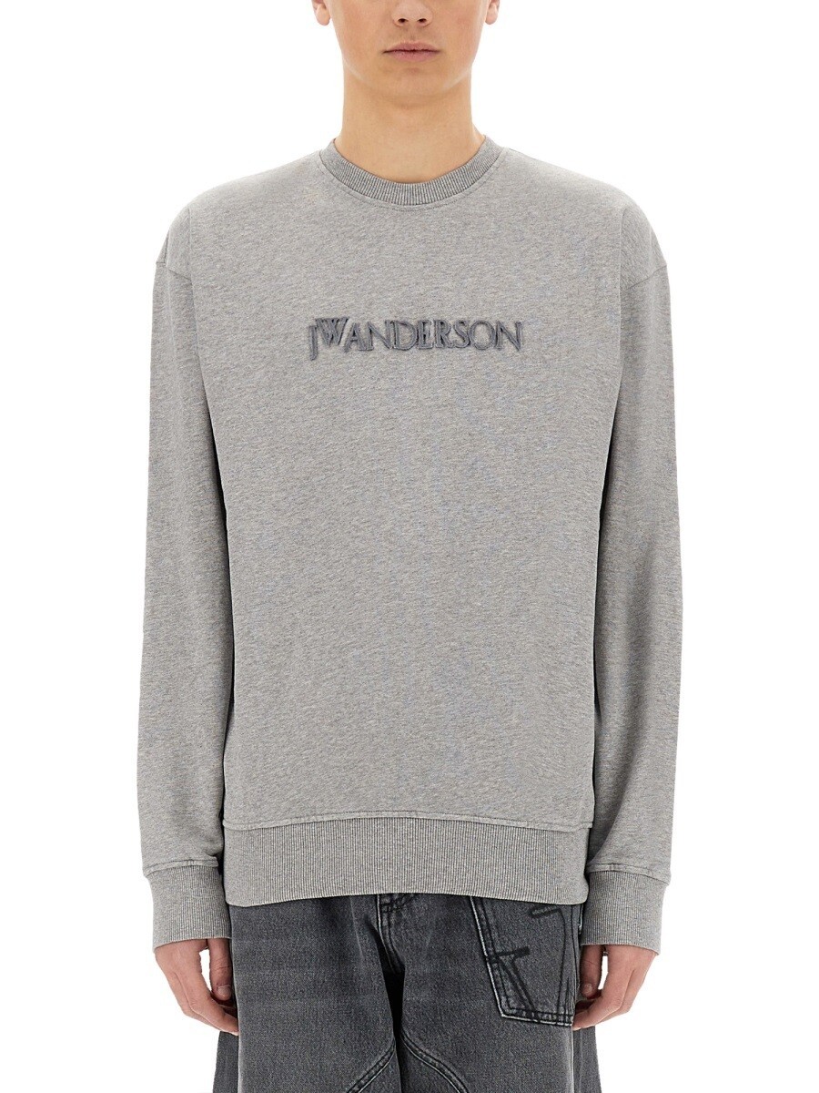 ジェイ ダブリュー アンダーソン J.W. ANDERSON トレーナー 調教師 メンズ 薄墨色 Sweatshirts 353196 関税 貨物輸送無料 2025SS el