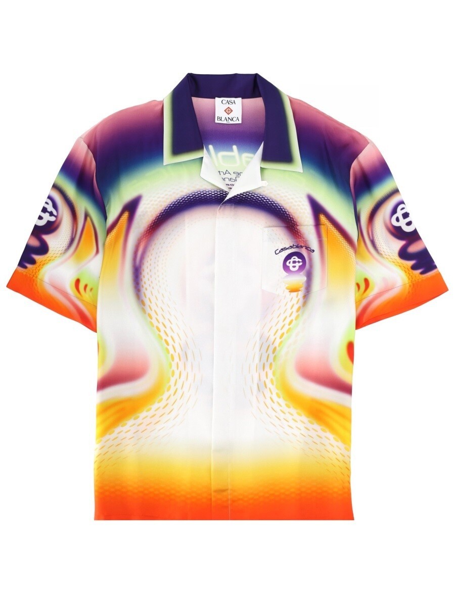 カサブランカ CASABLANCA シャツ メンズ Shirts 407269 関税 送料無料 2026SS el｜BRANDSHOP「il Tesoro」