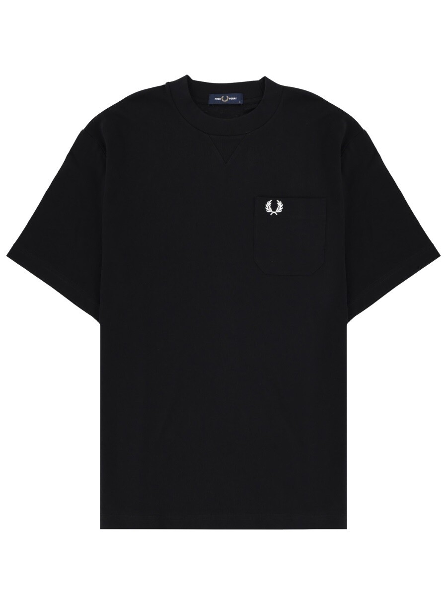 フレッド ペリー FRED PERRY Tシャツ メンズ ブラック T-shirts 398657 関税 送料無料 2026SS el｜BRANDSHOP「il Tesoro」
