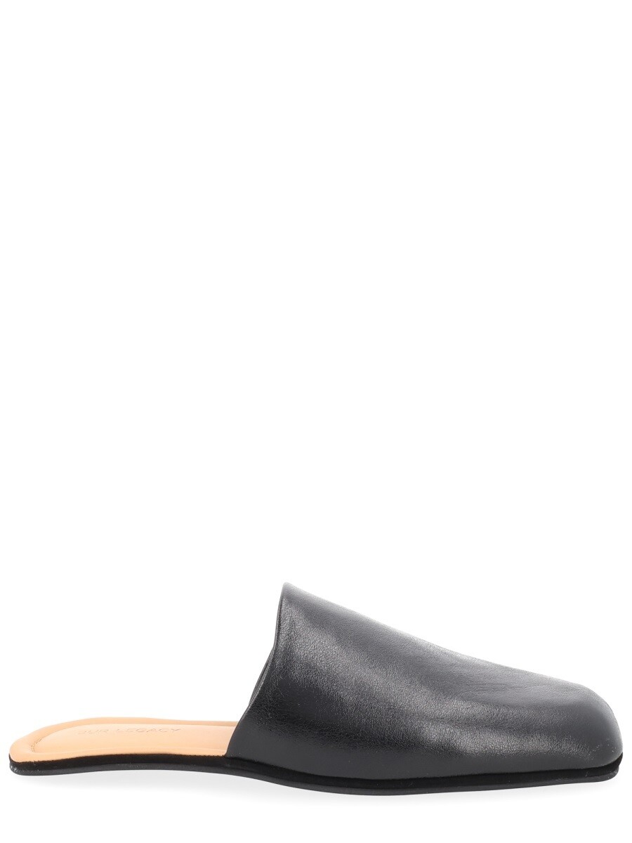 アワーレガシー OUR LEGACY フラットシューズ サンダル メンズ ブラック Flat Shoes 404145 関税 送料無料 2026SS el｜BRANDSHOP「il Tesoro」