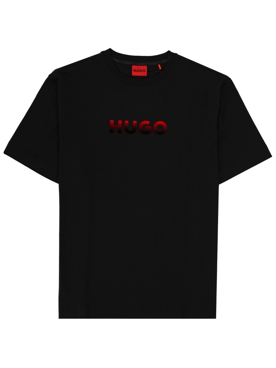 ヒューゴ HUGO Tシャツ メンズ ブラック T-shirts 409326 関税 送料無料 2026SS el｜BRANDSHOP「il Tesoro」