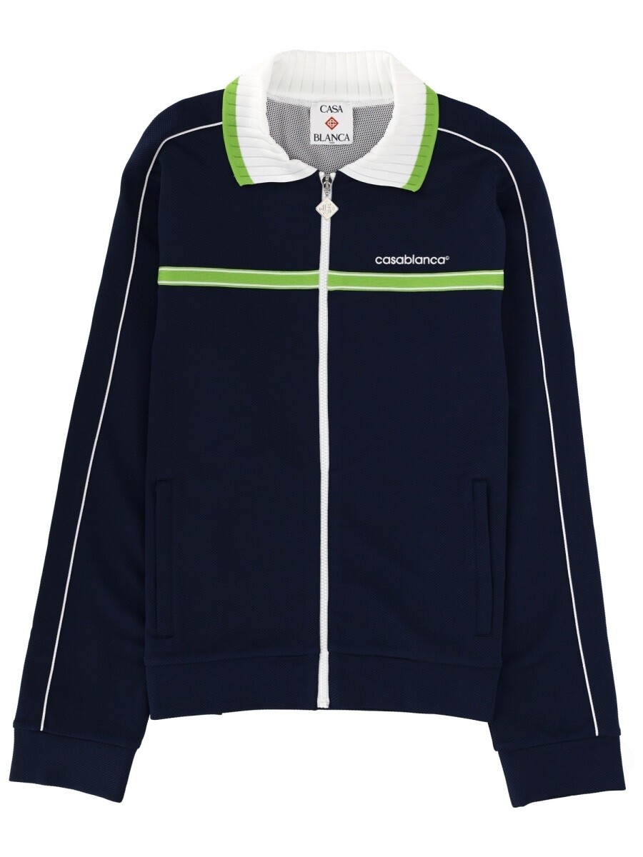 カサブランカ CASABLANCA スウェットシャツ トレーナー メンズ ブルー Sweatshirts 394982 関税 送料無料 2026SS el｜BRANDSHOP「il Tesoro」