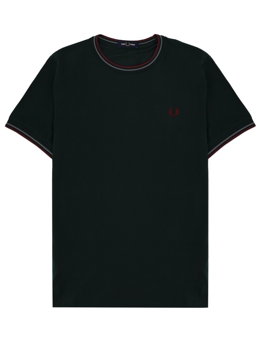 フレッド ペリー FRED PERRY Tシャツ メンズ グリーン T-shirts 391581 関税 送料無料 2026SS el|BRANDSHOP「il Tesoro」