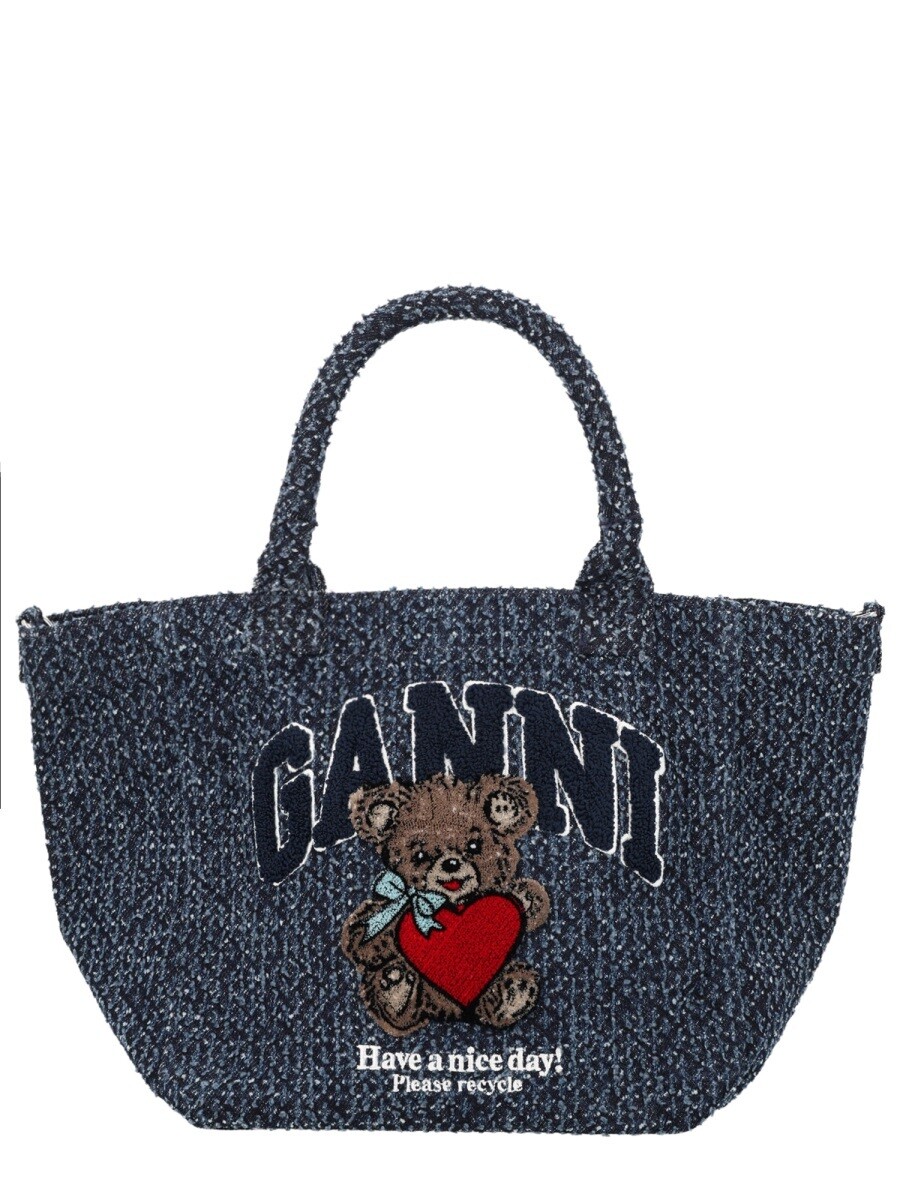 ガニー GANNI バッグ レディース ブルー Business bags 391249 関税 送料無料 2026SS el｜BRANDSHOP「il Tesoro」