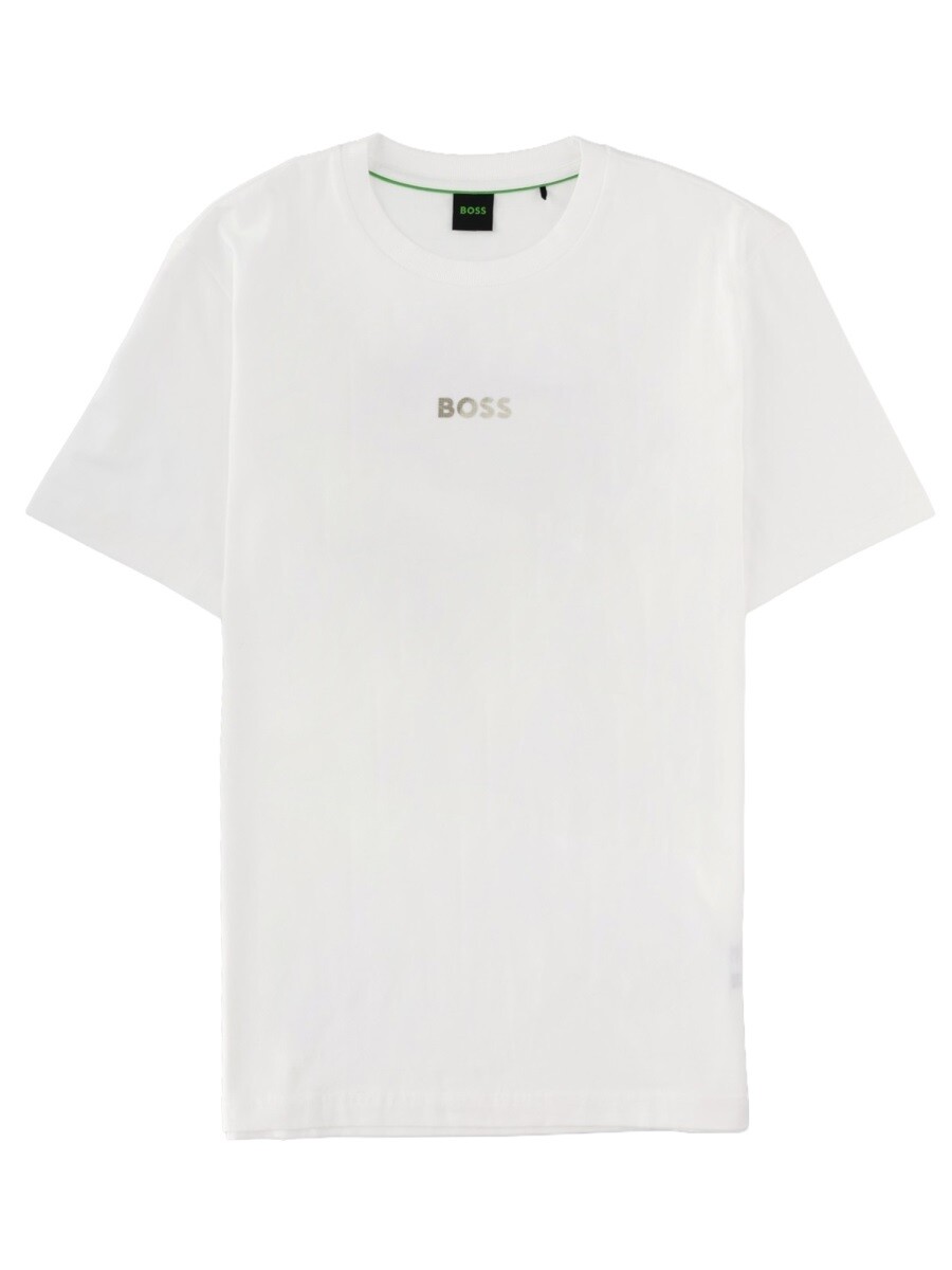 ボス BOSS Tシャツ メンズ ホワイト T-shirts 409075 関税 送料無料 2026SS el｜BRANDSHOP「il Tesoro」