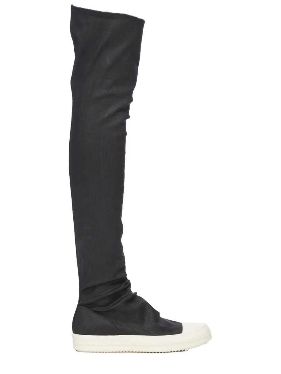 リック・オウエンス・ダークシャドウ RICK OWENS DRKSHDW ブーツ レディース 黒いこと Boots 400240 関税 貨物輸送無料 2026SS el
