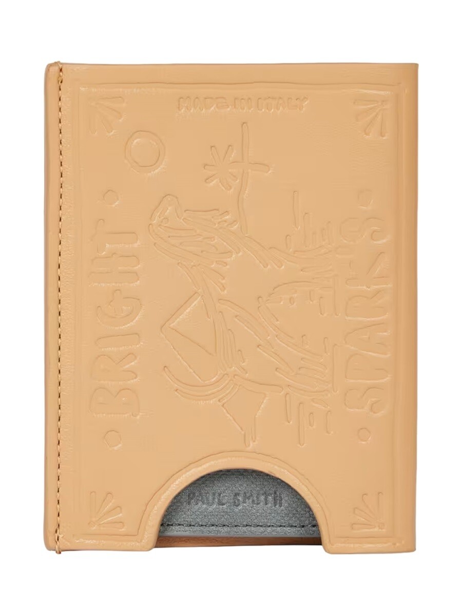 極点スミス PAUL SMITH 歌留多保持者 札入れ メンズ ベージュ Wallets and Card Holders 397702 関税 貨物輸送無料 2026SS el バッグ・小物・ブランド雑貨-財布・ケース
