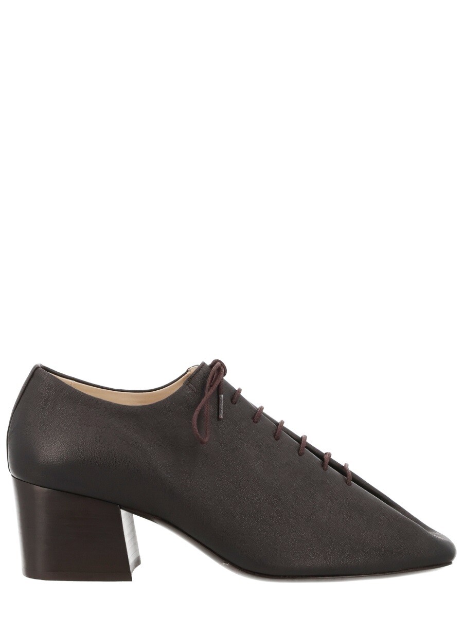 ルメール LEMAIRE レースアップシューズ 御召しものシューズ レディース 赤銅色 Lace-up shoes 396054 関税 貨物輸送無料 2026SS el