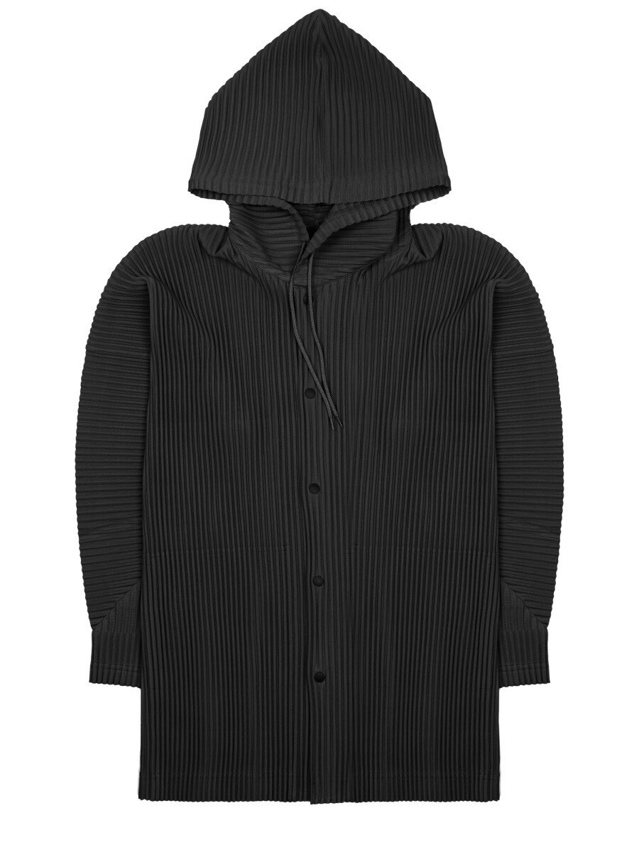 HOMME PLISSE\u0027 ISSEY MIYAKE トレイナー 調教師 メンズ 黒いこと Sweatshirts 394624 関税 貨物輸送無料 2026SS el