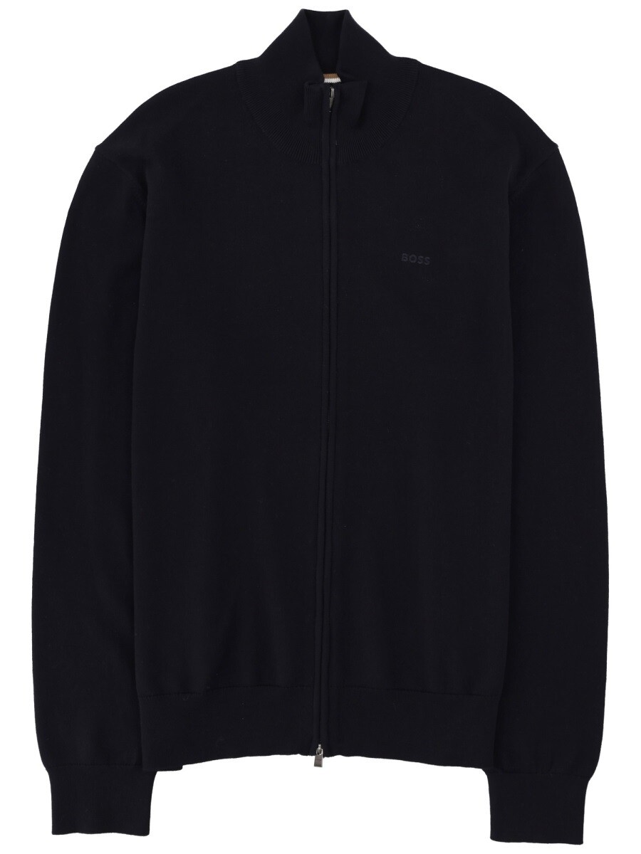 雇い主 BOSS プルオーバー 編み物御召しもの メンズ 青味 Knitwear 408426 関税 貨物輸送無料 2026SS el