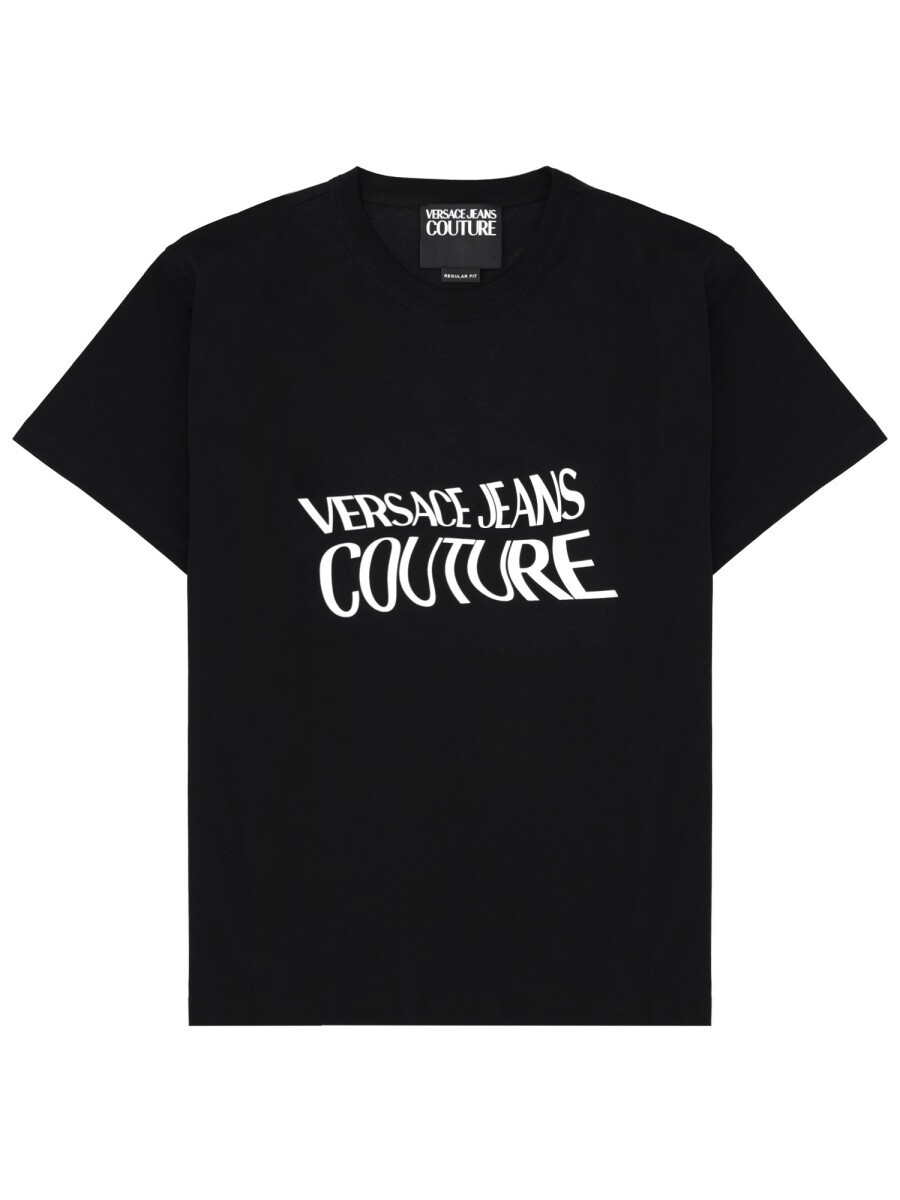 ヴェルサーチ デニム クチュール VERSACE JEANS COUTURE プルオーバー メンズ 黒いこと T-shirts 405823 関税 貨物輸送無料 2026SS el