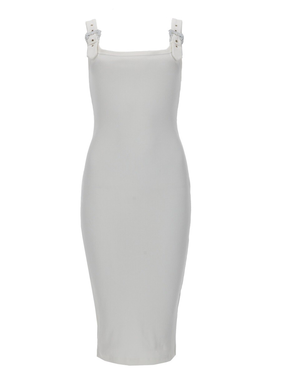 ヴェルサーチェ・ジーンズ・クチュール VERSACE JEANS COUTURE ワンピース ドレス レディース ホワイト Dresses 403256 関税 送料無料 2026SS el|BRANDSHOP「il Tesoro」