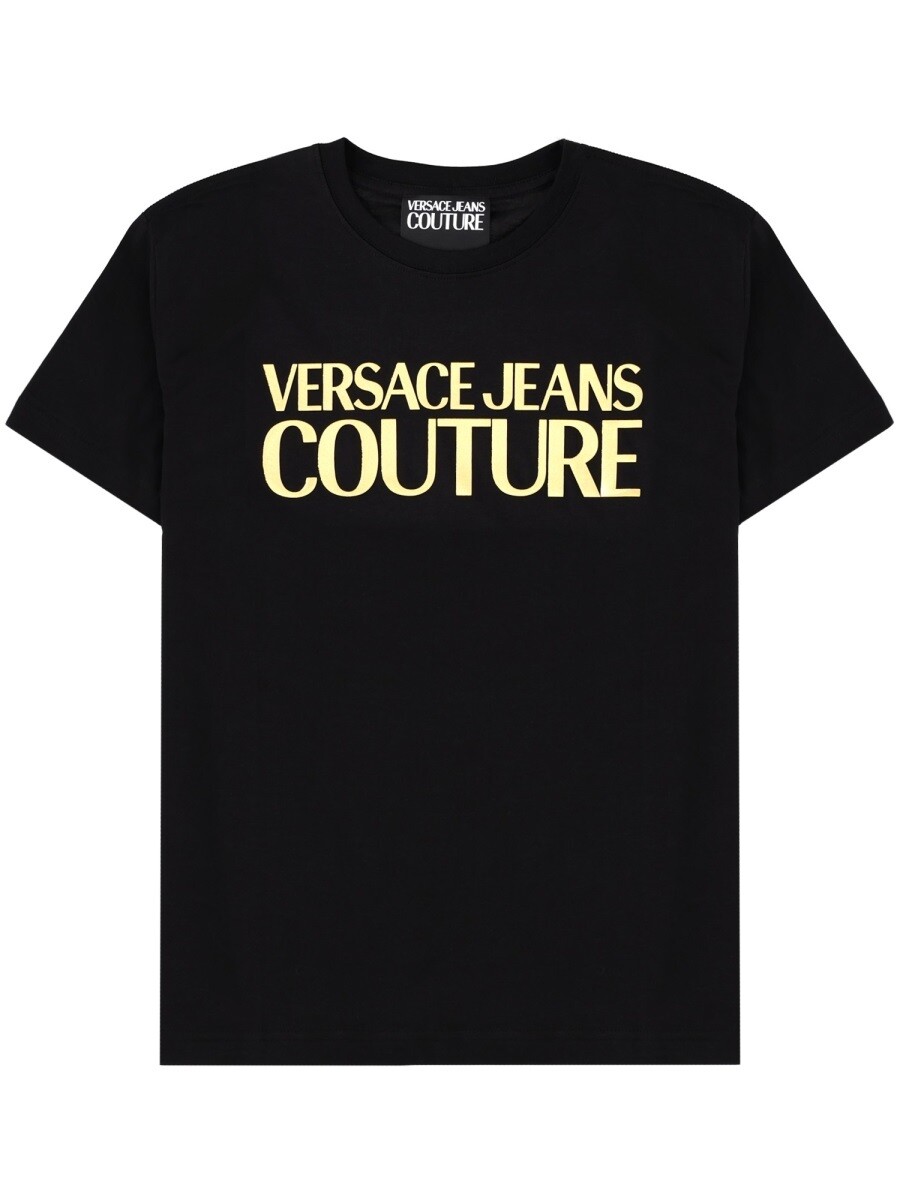 ヴェルサーチ デニム クチュール VERSACE JEANS COUTURE プルオーバー メンズ 黒いこと T-shirts 399354 関税 貨物輸送無料 2026SS el
