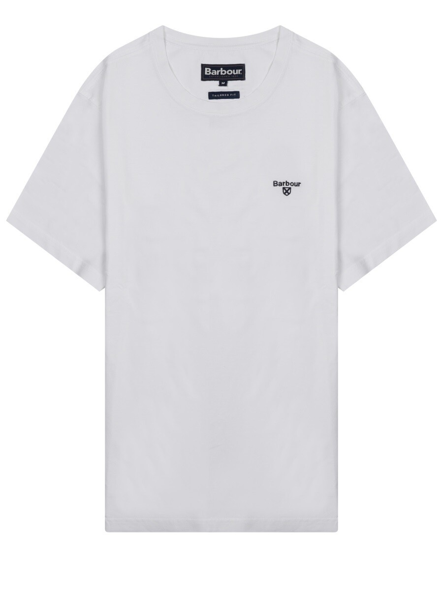 バブアー BARBOUR Tシャツ メンズ ホワイト T-shirts 399504 関税 送料無料 2026SS el|BRANDSHOP「il Tesoro」