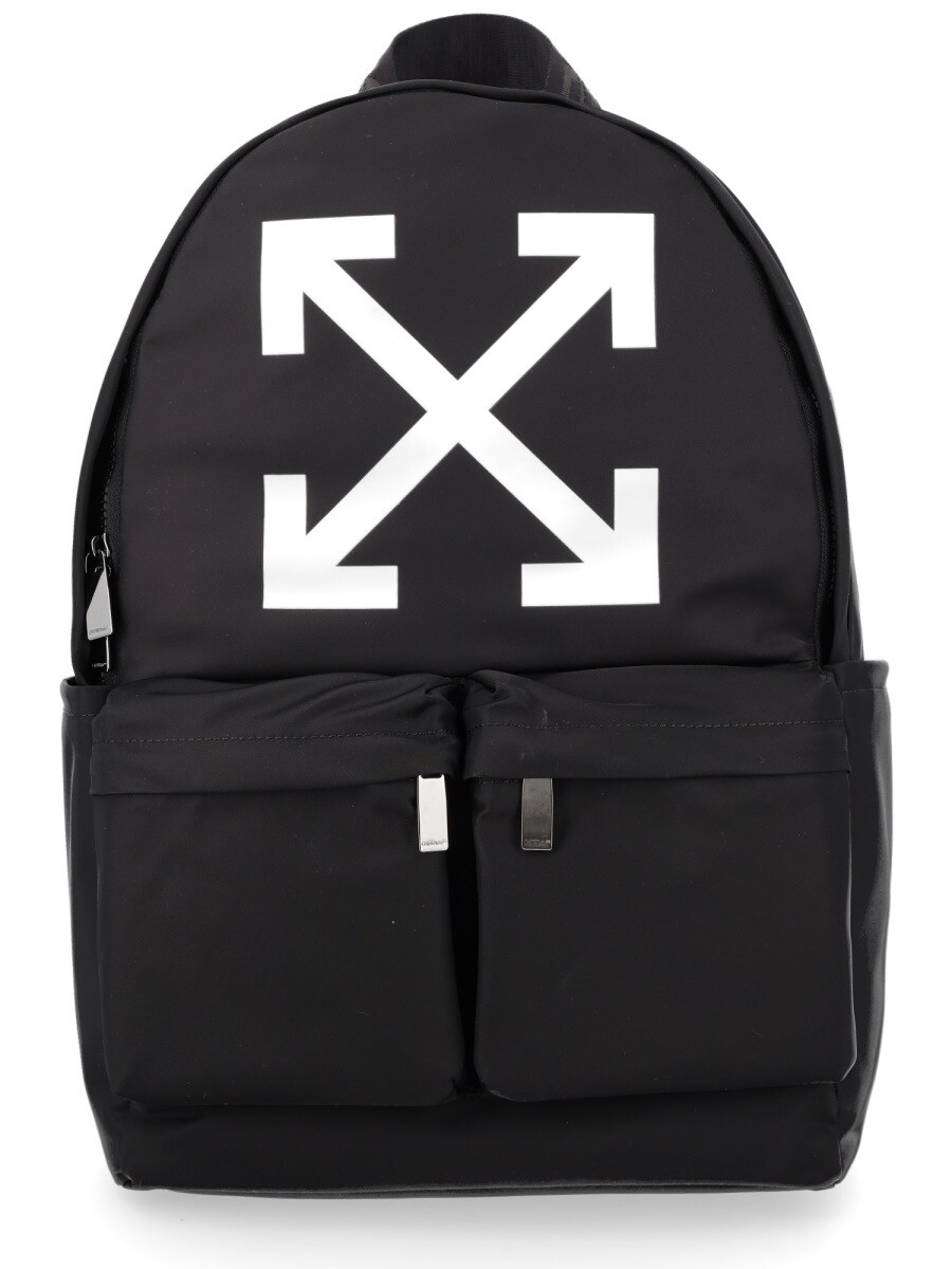 象牙色 OFF WHITE 背嚢 うしろ側風呂敷き包み メンズ 黒いこと Backpacks 405598 関税 貨物輸送無料 2026SS el