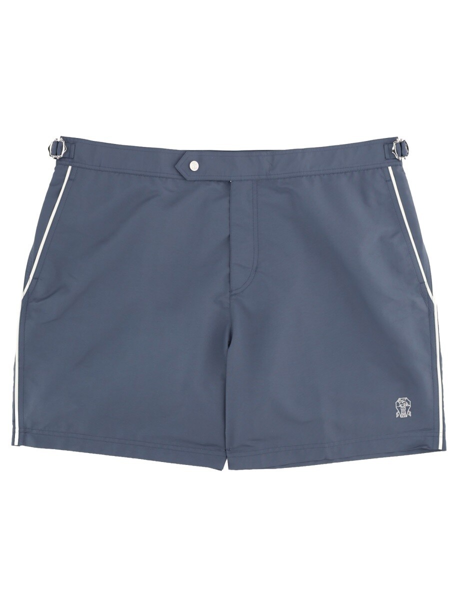 ブルネロ クチネリ BRUNELLO CUCINELLI 海水着 スイムウェア メンズ 青碧 Swimwear 404424 関税 貨物輸送無料 2026SS el