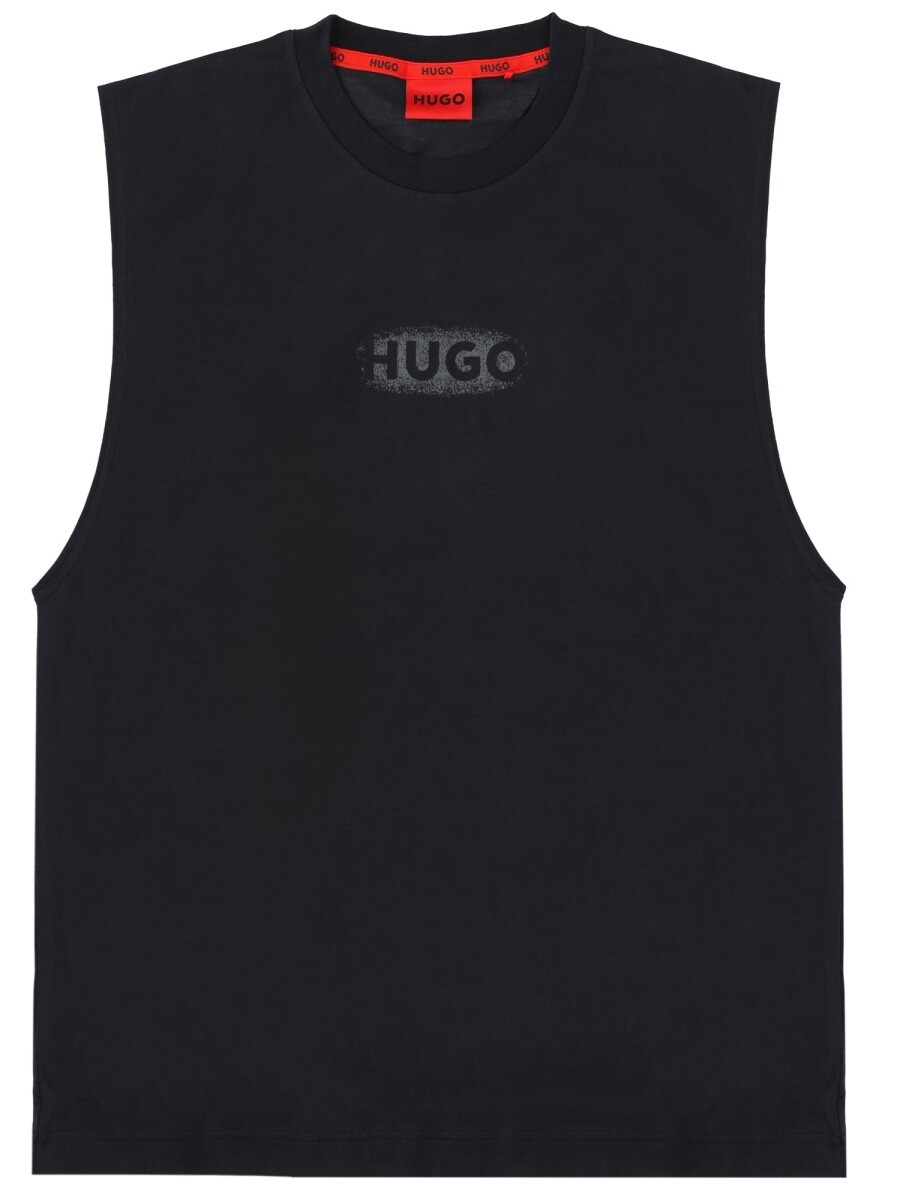 ヒューゴ HUGO プルオーバー トップス メンズ 黒いこと T-shirts and tops 409256 関税 貨物輸送無料 2026SS el