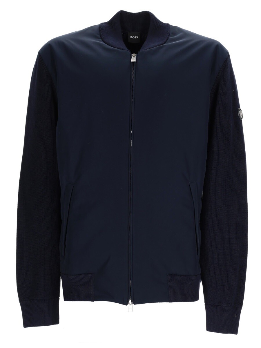 元締め BOSS 上衣 メンズ 青み Jackets 408244 関税 貨物輸送無料 2026SS el