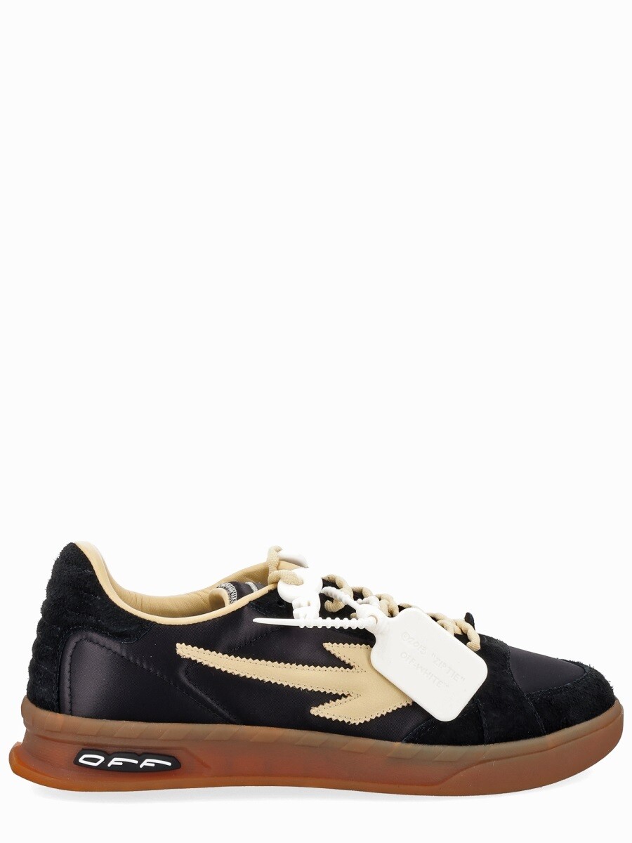 象牙色 OFF WHITE スニーカー メンズ 黒いこと Sneakers 391884 関税 貨物輸送無料 2026SS el