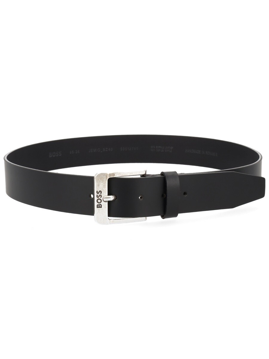 元締め BOSS 胴締め メンズ 黒いこと Belts 408280 関税 貨物輸送無料 2026SS el
