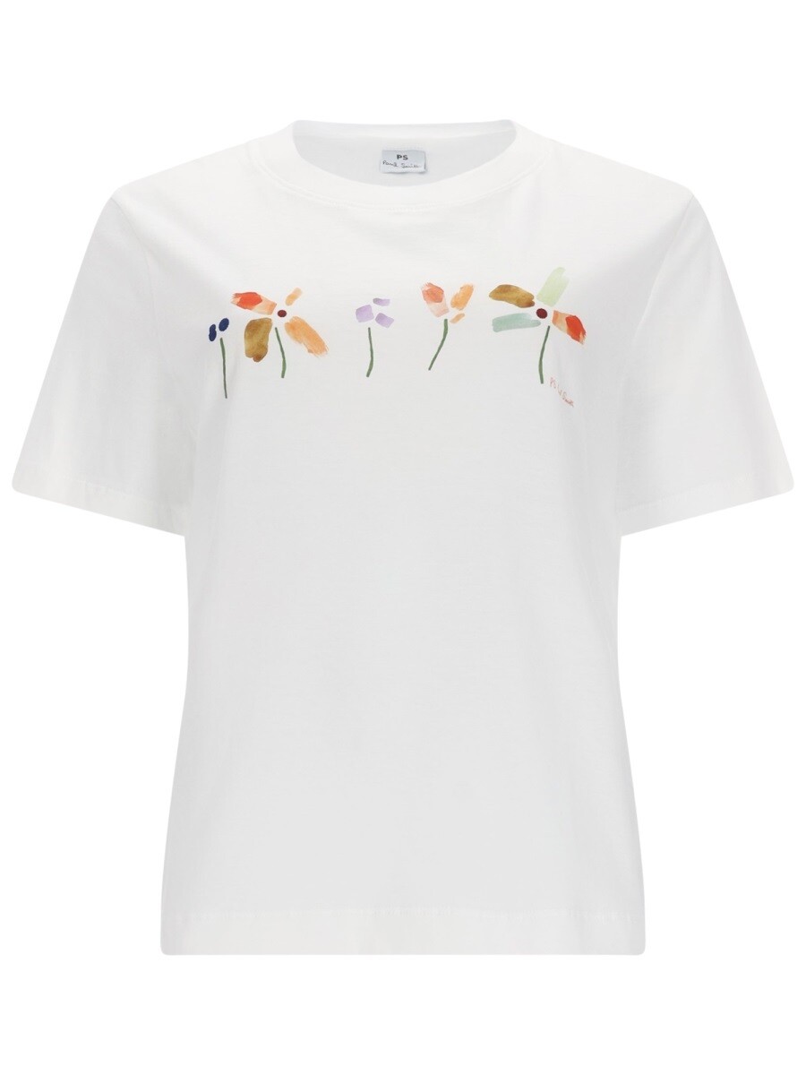 ポールスミス PAUL SMITH ポロシャツ Tシャツ レディース ホワイト T-shirts and polo shirts 392426 関税 送料無料 2026SS el｜BRANDSHOP「il Tesoro」