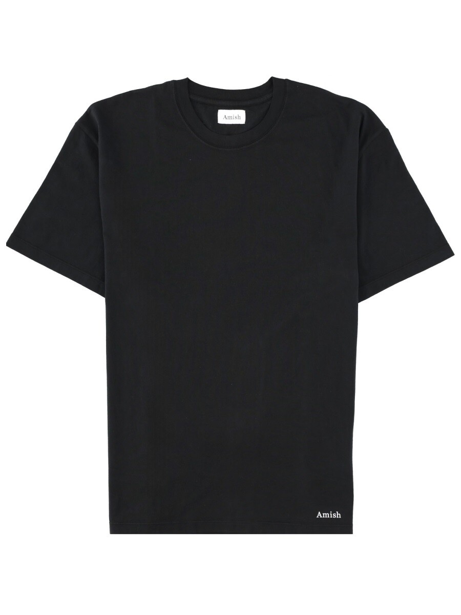 アーミッシュ AMISH プルオーバー メンズ 黒いこと T-shirts 395196 関税 貨物輸送無料 2026SS el