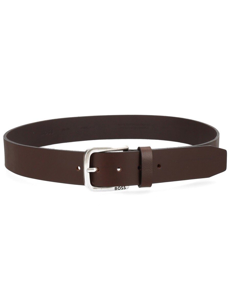 元締め BOSS 胴締め メンズ 赤銅色 Belts 408329 関税 貨物輸送無料 2026SS el