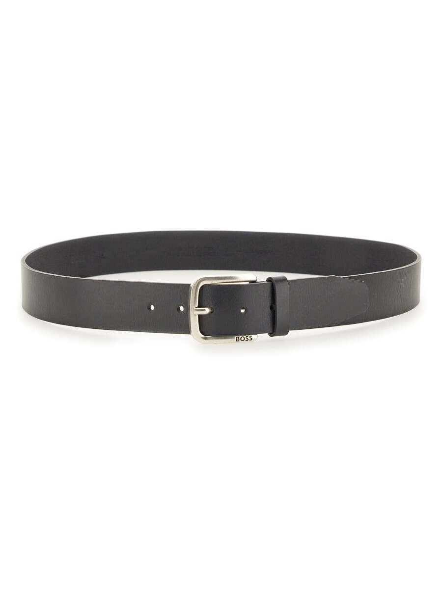 元締め BOSS 胴締め メンズ 黒いこと Belts 408359 関税 貨物輸送無料 2026SS el