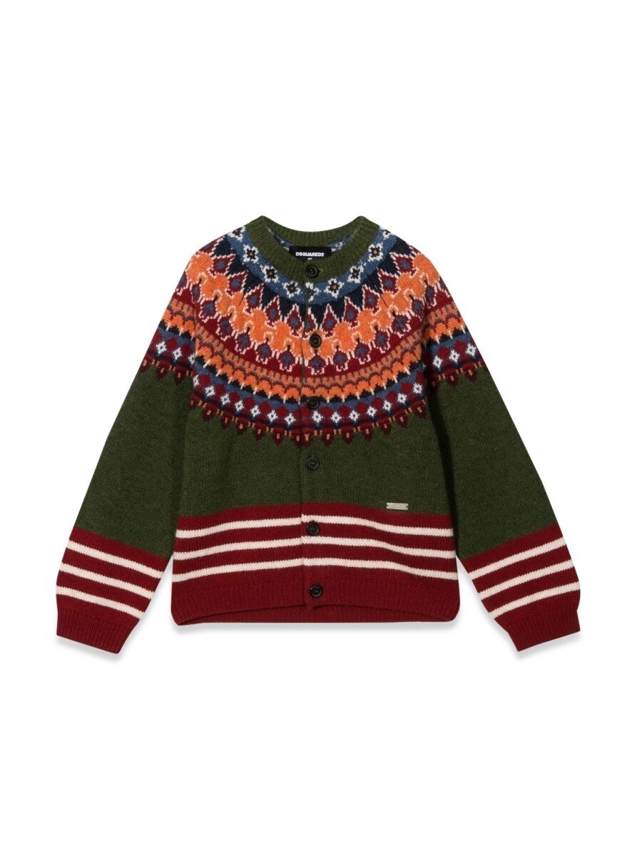 ディースクエアード DSQUARED2 クルーネックジャンパー 編み物御召しもの ガールズ Crew neck jumpers 261360 関税 貨物輸送無料 2022AW el
