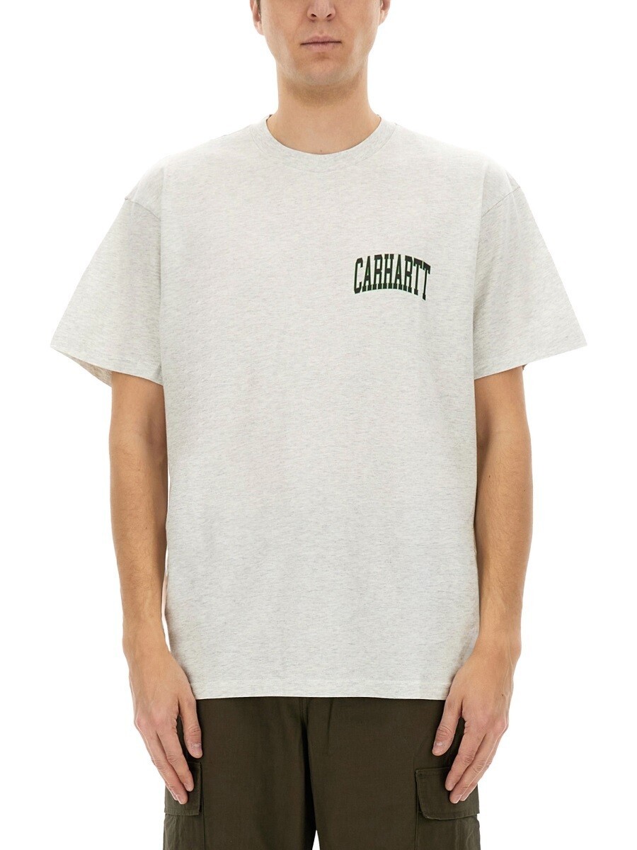 カーハート ダブリューアイピー CARHARTT WIP Tシャツ メンズ グレー T-shirts 351368 関税 送料無料 2025SS el