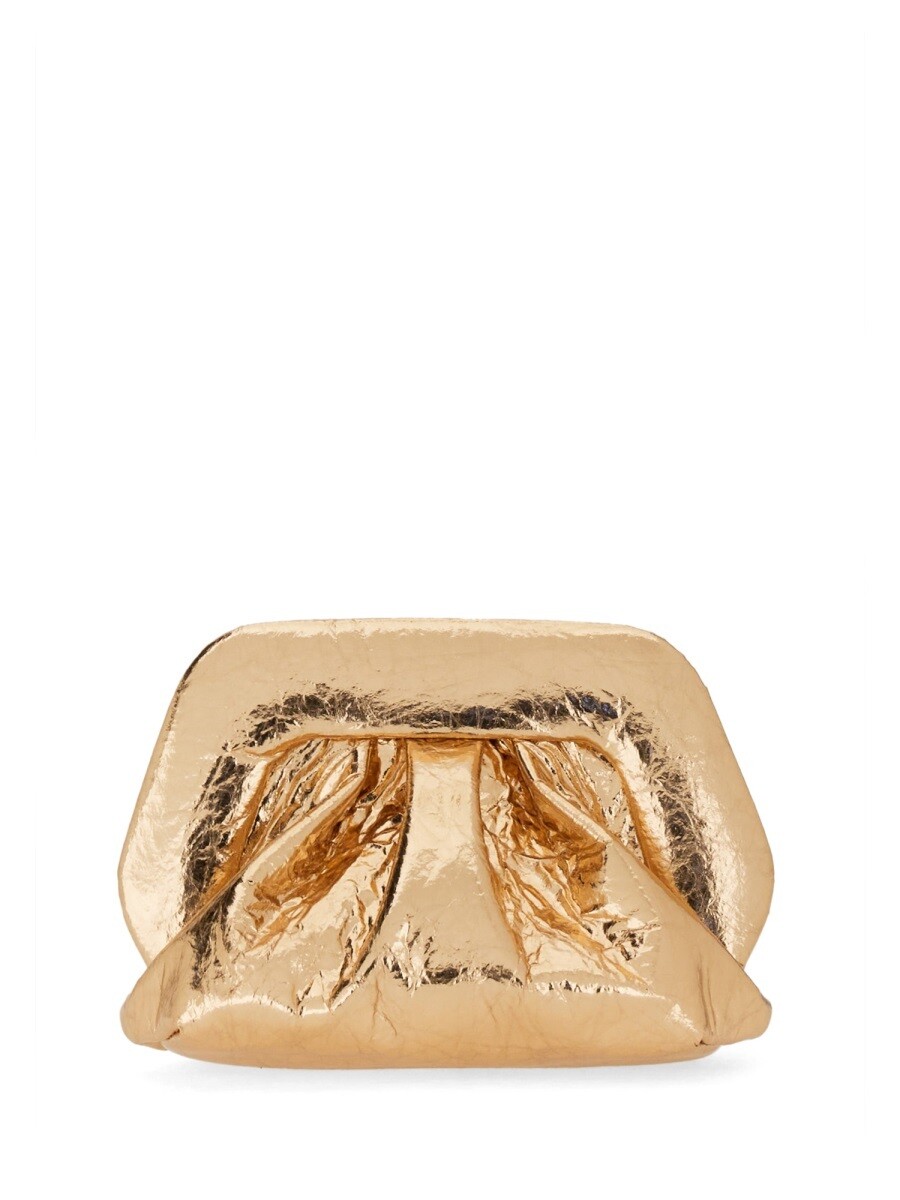セニア THEMOIRE クラッチペダル御徒面子 レディース ゴールド Clutch and wristlets bags 355702 関税 貨物輸送無料 2025SS el