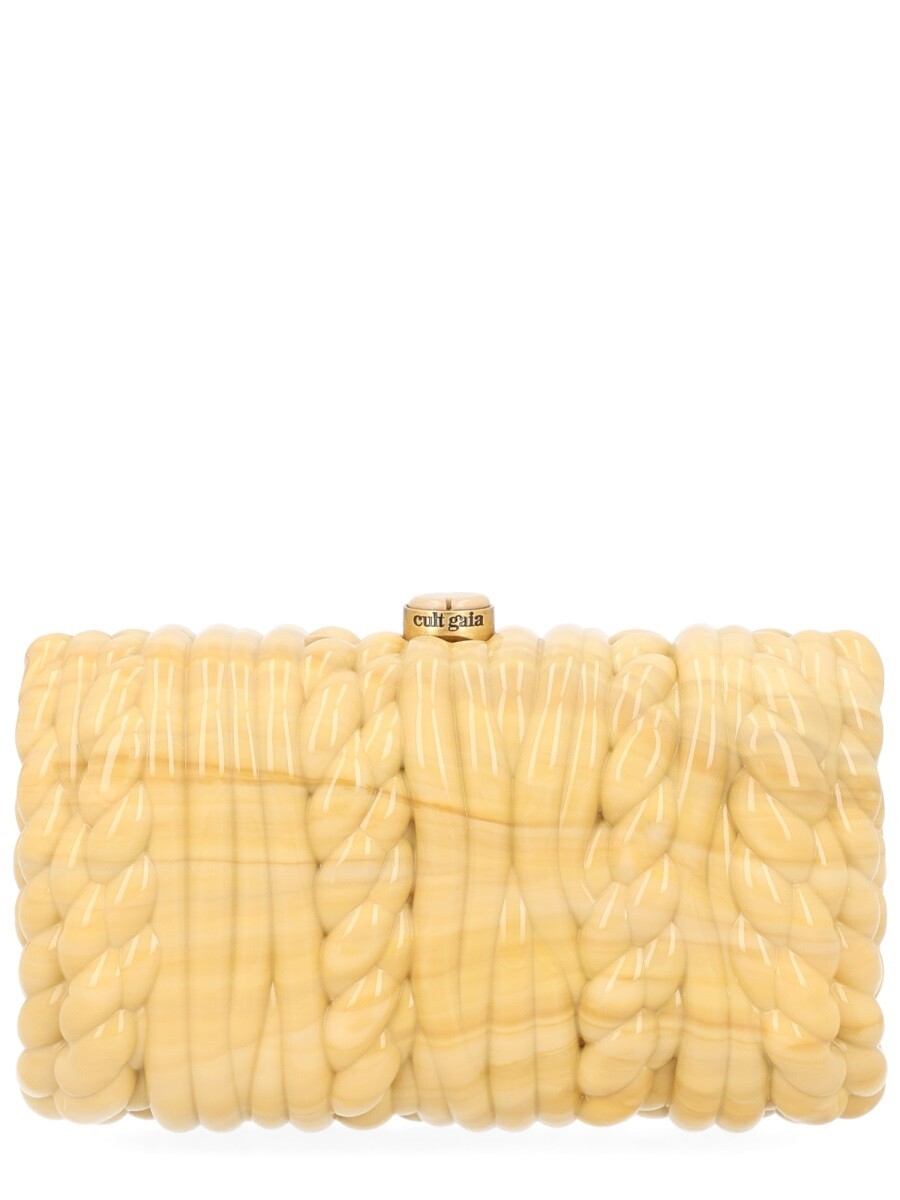 ブーム ガイア CULT GAIA クラッチペダル御徒面子 レディース ベージュ Clutch and wristlets bags 409682 関税 貨物輸送無料 2026SS el