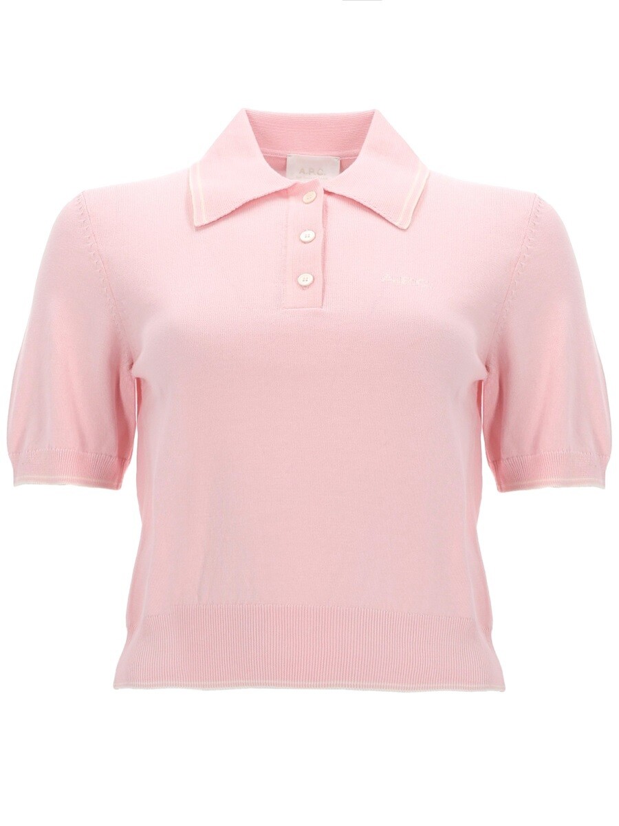 アーペーセー A.P.C スポーツシャツ レディース サクラ色 Polo 407190 関税 貨物輸送無料 2026SS el