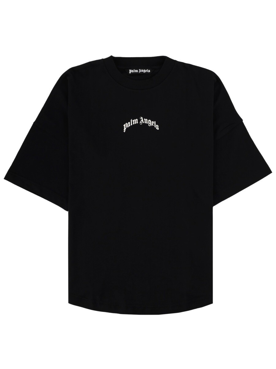 パーム エンジェルス PALM ANGELS Tシャツ メンズ ブラック T-shirts 394614 関税 送料無料 2026SS el｜BRANDSHOP「il Tesoro」
